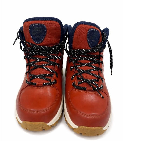 Other - NIKE Manoa Leather SE Boots Mens US 5 Rugged Orange DC8892-800 Lace Up